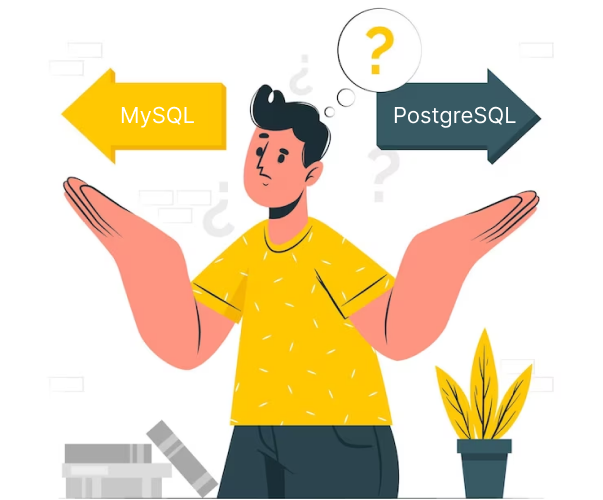 MySQL vs PostgreSQL - Featured Image | DSH