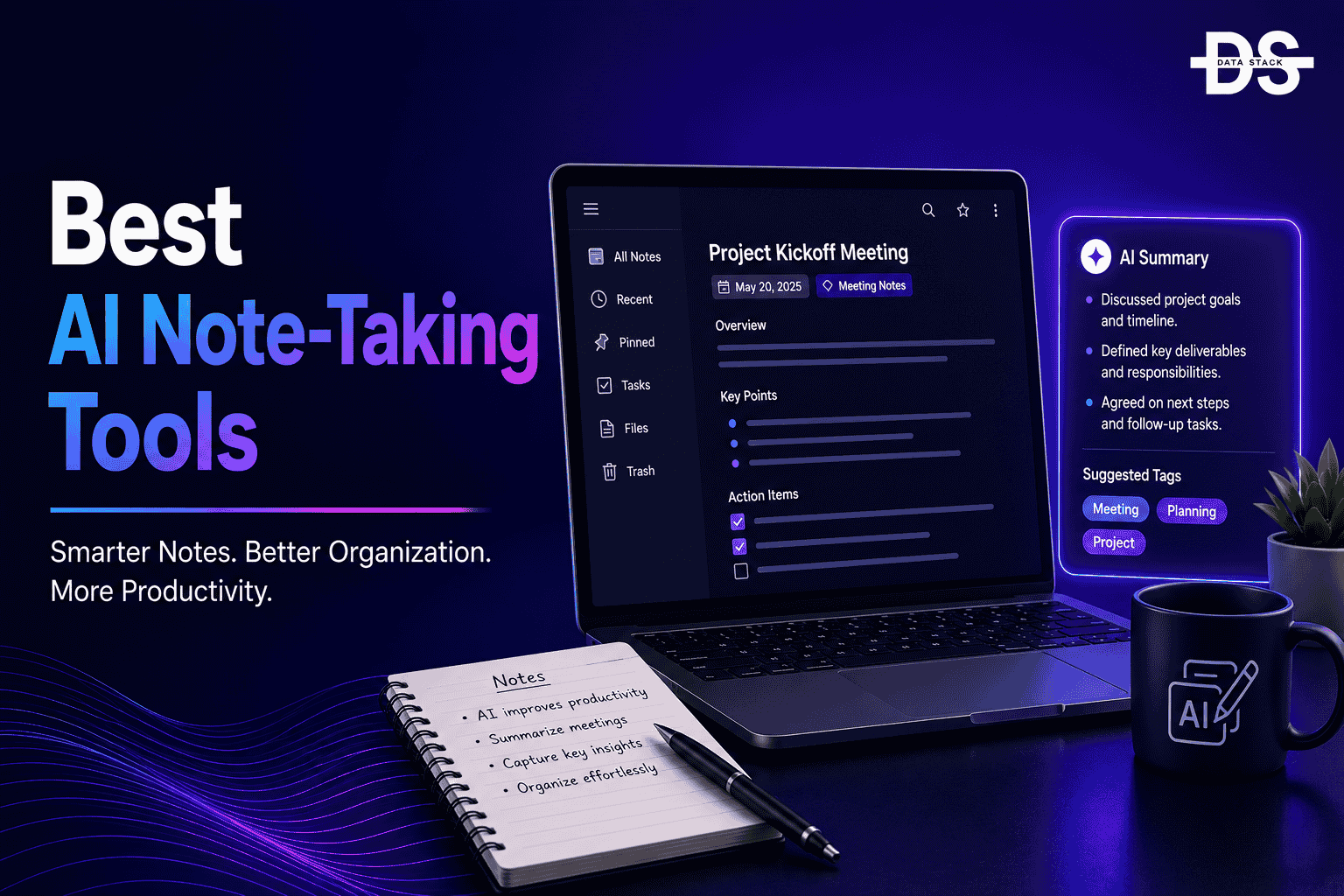 AI Note-Taking Tools - Featured Image | DSH