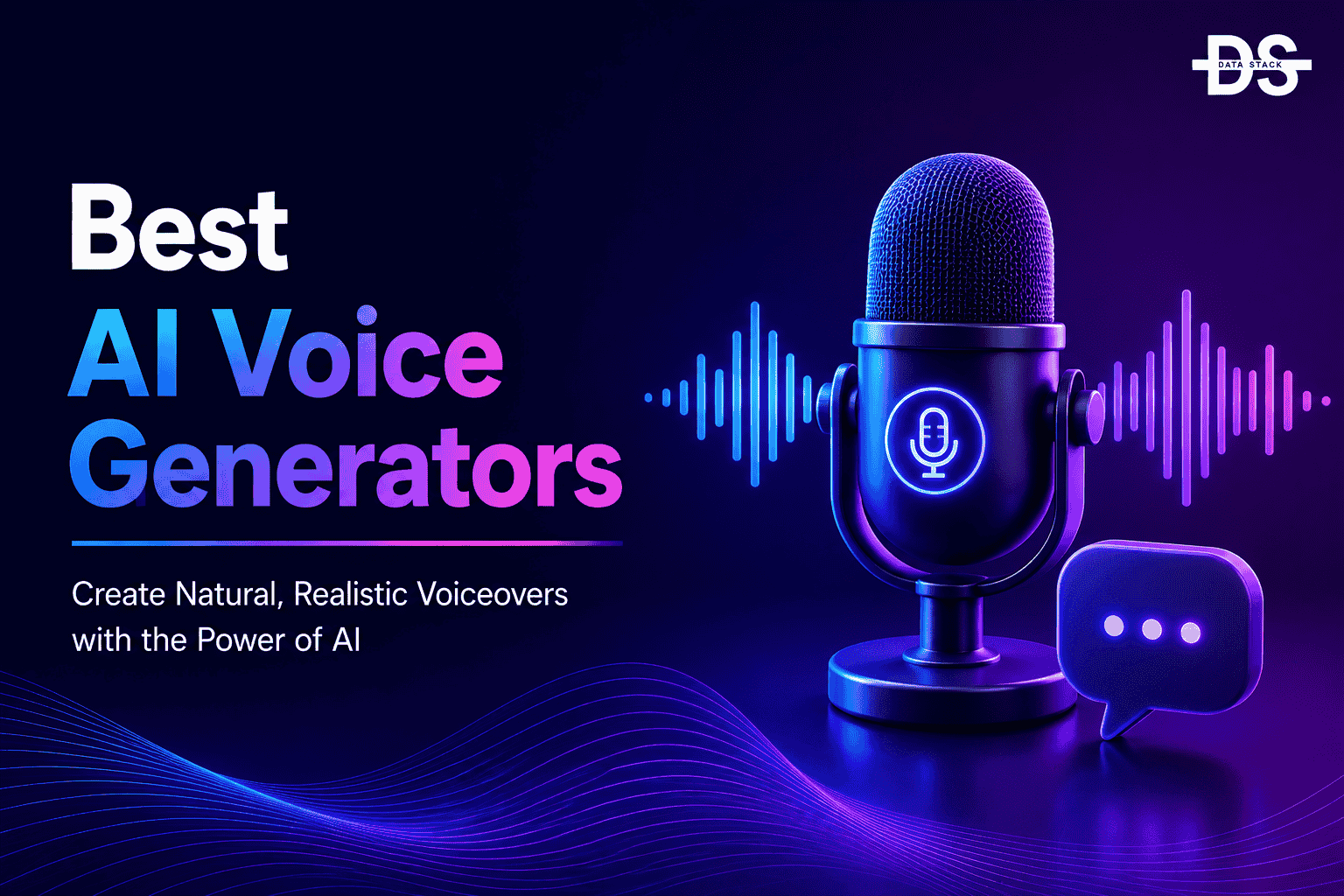 AI Voice Generators - Featured Image | DSH