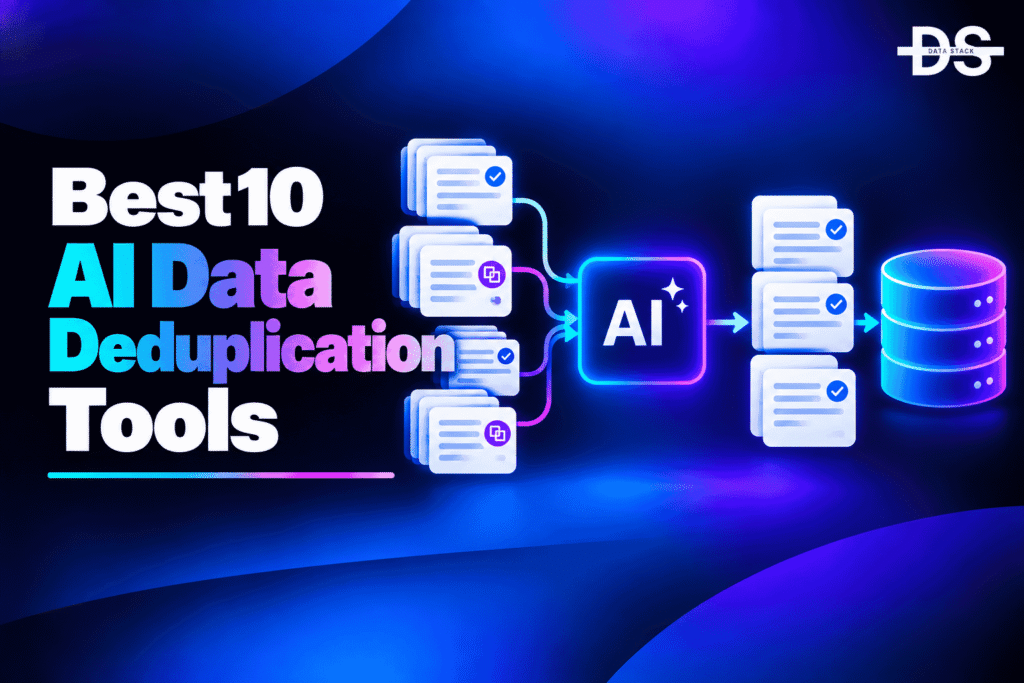 AI Data Deduplication Tools - Featured Image | DSH